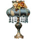 Lampe de bureau de bureau européen lampe de chevet de chambre chaude et créative Luxury American Retro Modern Night Lampe de mariage Lampe de bureau YL9930 MODÈLE MODÈLE MODIAL BUTT
