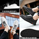 Katile Crocodile Summer Men's Chaussures 2025 Nouvelles chaussures de planche noire minces respirantes