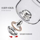 Unclumsy magnetic elegant cup tea separation cup teapot separator glass teapot small square rodless elegant pot 720ml