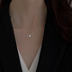 Laomiao 925 sterling silver necklace for women 2025 new style design niche light luxury butterfly clavicle necklace jewelry butterfly necklace - gold