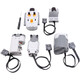 Jimu Technology Group M Motor PF Modified Remote Control Compatible Lego Power Group Train Lithium Battery Motor 9686 Small Remote Control Lithium Battery APP Set