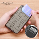 
Masha Lanti Men's Car Key Bag 2025 Waist Hanging Key Chain Key Card Bag Men's Coin Wallet Gray [Boyfriend Gift Husband Father Dad