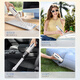 Morphyrichards Handheld Vacuum Cleaner Portable Cordless Vacuum Cleaner Car Multipurpose Suction and Blowing Integrated Car Home Dual-Use Outdoor Portable Air Pump Powerful Vacuum Extraction and Free Cleaning MR3937
