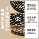 LEOEZYA Acupressure Board Jogging Mat Traditional Chinese Medicine Acupressure Board In-situ Super Jogging Pebble Foot Massage Foot Mat to Tune Meridians and Foot Steps Round Plum Blossom-Natural Pebbles Diameter 40cm Deep Massage_Traditional Chinese Medicine