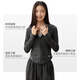 Warrior hooded cardigan jacket for women in autumn 2025 skin-friendly soft and glutinous casual and versatile slim fit fashionable women's top
