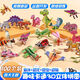 Hot selling assembled insect animal foam three-dimensional children's kindergarten toy prizes handmade DIY small practical early education puzzle 150 sheets 6 themes patterns