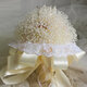 Married Korean style bride bouquet DIY material package imitation pearls all over the star handmade crown pearl chain bouquet finished product