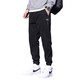Cooles Kapitel (Kuzhang) Jeans Herren Tight Foot Trendy Brand Workwear Jungen 2024 Neues Fleece verdickte lässige Winterhose Herbst und Winter DW_9859 Schwarz + FK_2911 Schwarz One Size M M.