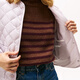 Tommy Hilfiger [water-resistant] 25 new autumn and winter women's retro diamond 90 goose down jacket jacket