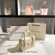 CALCULATE/KEEN CK women's bag this year's popular commuting handbag 2025 spring new niche crossbody mobile phone bag white