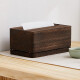 Solid wood desktop tissue box wall-mounted hand-pull cardboard box storage rack living room dining card box Chinese car toilet CF-5012 (paper box)