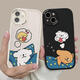 Qilicai Couple de téléphone mobile Personnalisation du boîtier de téléphonie mobile Tout modèle, une paire de Lambkin 16 Sense 15 adaptée à l'iPhone13 Apple 12/14 Bag Xiaomi 11opporeno5 Niche Nova Autres modèles de téléphone mobile à gauche 1097 à droite 1098 Veuillez laisser un modèle de message + numéro d'image