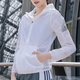 阿迪达斯 （adidas）女装 新款运动时尚经典休闲连帽透气夹克薄款梭织外套皮肤衣 FT2862-薄款 S 160/84A 建议90-105斤