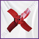 Accesorios de ventilador de flujo axial de la hoja yunmao SF de la hoja de la hoja de aire de la hoja de aire del ventilador del ventilador del ventilador del ventilador impulsor de hierro fundido engrosado y duradero 385*1416 Nota de orden de tamaño de orificio personalizado