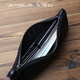 
ANYSMIC luxury brand bag men's bag men's handbag genuine leather casual zipper mobile phone bag large capacity clutch wallet black