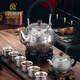 999 Sterling Silver Tea Set High-End High-End Kung Fu Silber Tee Tasse Silber Pot Business Geschenk