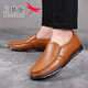 Red Dragonfly [Markengröße] Lederschuhe Herren Frühling und Herbst Neue Herrengeschäft Casual Lederschuhe Real Cowide Point Sohle koreanische Version Black 9922 Black 41