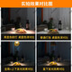 XMSJ螺口led射灯灯泡变焦上下发光98显暖黄餐饮餐桌竹编吊灯聚光光源 12W高显2700K Ra9738