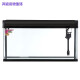 Fish tank aquarium small and medium-sized glass goldfish tank living room home desktop ecological small fish tank black 60*30*50 single tank