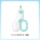Crazy owner cat nail scissors LED round hole scissors for beginners special pet nail clippers without blind cutting kitten nail clippers blue