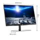 AOC I2279VWHE 21.5-inch AH-IPS wide viewing angle, narrow frame, eye-friendly and flicker-free computer monitor (HDMI)