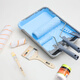 
BEKO 9-inch roller brush set latex paint coating tray brush tool lengthening telescopic rod brush paint small roller brush 6623 roller core 10 set
