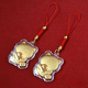 Kailuocao Yushou Yuanbao Cat Pends Mobile Chain Chain Chailina Costeo Coste de Body Coste Ornamento Yuanbao Cat Colgante [One]