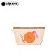 
Lesportsac's new Trendy trend series fashion printed mobile phone bag for women's clutch bag for gifts for girlfriends during the Chinese New Year. Round orange