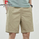 Pierre Cardin Shorts Herren Sommer Dünne Pure Pure Cotton Mid-Wolzen große Größe Lose Casual Sport Trend 5 Minuten zusätzliche Fünf-Punkte-Hosen 9215 Marine L [115-135jin [Jin entspricht 0,5 kg]]