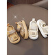 Fenziyan soft and breathable new summer baby toddler shoes, soft sole sandals for children 1-3 years old, non-slip, lightweight mesh with beige, upgraded model, mesh design, breathable and non-slip, 10.5, recommended for fat feet, actual foot length +1 cm