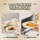 Ouoety Underglaze Colored TableWares Set 2025 Neue Schalen im Haushaltscreme-Stil von hoher Präzisionsschale und Häftstäbchen Haushaltsbewegungsschalen [10 Schalen 10 Teller] Yubai Dream 20-teiliges Set GB-854