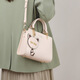 CALVIAKRIM2025 new four-season women's crossbody shoulder bag light luxury versatile high-end fashion trendy leather bag handbag beige white