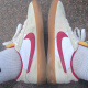 
Nike (NIKE) men's shoes 2025 summer SB HERITAGE VULC low top cushioning sneakers lightweight and breathable casual shoes CD5010-100 meters white and red 43