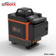 16-Line 4D Laser Level Green Light 12-Line 3D автоматической линии потолочной стены линии линейки проектор Высокий точный трансграничный поперечный график Green-XP3527