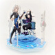 Energetic Enfant Crying Girls Girls Band PeripheR Girls Band Cry Acrylique Rotation Stand Table Ornement Gift [Crying Girls] Rotation Stand