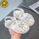 G.Duck Kids Little Yellow Duck Girls Sandalen Süße Bogen Kulomi 2025 Sommer Kindergarten Nicht rutschfeste Mode vielseitige Sandalen 9902 Sandalen Pink 25 Größe 16 cm