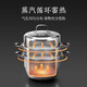 Zhang Xiaoquan steamer household 304 stainless steel steamer thickened double weighted thickened steel 28/30CM double layer three layer steamer thick 3 layers 30cm