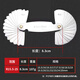 Mitzi radius gauge R gauge template R angle gauge template ruler thread pitch gauge fillet arc measuring ruler R15.5-25mm