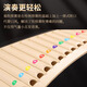 
Tiger Roaring Dragon Roaring Panflute Musical Instrument 16-tube 18-tube 18-tube 18-tube 18-tube arc black c-tube professional primary and secondary school students and children arc panflute 16-tube beige + gift