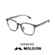 El marco de gafas de luz anti-Blue de Mosen's New Women de Mosen, estilo universitario de alta matemática, con titular de lente no reductor de edad, lente de lente no fría de edad MJ5155B10Prosun Anti-Blue Light 1.67 (