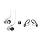 SHURE846 second-generation clear version/846UNI call version_Four-unit dynamic iron flagship high-fidelity HiFi headphones_in-ear soundproofing headphones SE846 second-generation +TW2 glazed