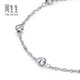 Chow Sang Sang (CHOW SANG SANG) platinum bracelet Pt950 platinum bracelet for women 54933B 17 cm