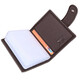 SEPTWOLVES genuine leather card bag for men multi-card business card holder cowhide small card holder women's card bag bank large capacity card holder brown