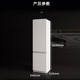 Romandy fully embedded refrigerator with built-in hidden bottom cooling, ultra-thin 52 cm household sterilization and odor-free frequency conversion air-cooled frost-free zero-degree fresh-keeping refrigerator, pearlescent white, no cabinet door required