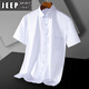 Jeep Spirit Daddy Sommer Kurzarm Shirt Top 2025 Neues lässiges loser Herrenhemd Daddy Kurzärmler Kleidung DX6623 38 (Gewicht von -120 Jin [Jin ist gleich 0,5 kg])