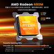 Panlei mini host new product AMD Ryzen 5500U/5700U/5600H/7640HS mini host Game office design high-performance desktop computer host Ryzen R7-7735U/16G D5/1TB