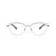 Gucci glasses frames, stylish metal letters, cat eye glasses frames, can be equipped with myopia lenses, gold 1595O-001
