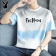Playboy (PLAYBOY) pure cotton short-sleeved T-shirt for men 2025 new half-sleeved T-shirt loose trendy summer men's top Z829 gray 2XL [Suggested 143-158Jin [Jin equals 0.5 kg]]