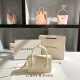 CALCULATE/KEEN CK women's bag this year's popular commuting handbag 2025 spring new niche crossbody mobile phone bag white