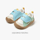 Genopu 2025 Spring and Autumn Soft Sole Breathable Toddler Shoes Baby Functional Shoes Men's and Women's Children's Baby Shoes GB2480 Ice Blue